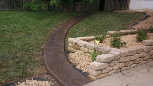 landscape curbing