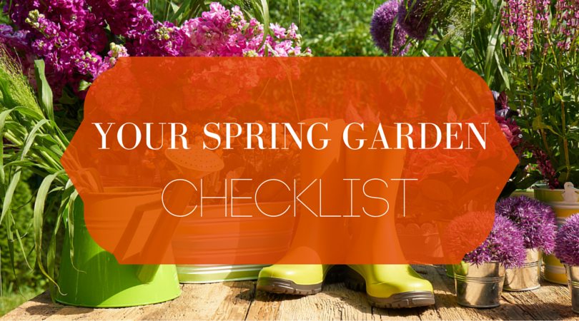 Your Spring Garden Checklist blog header
