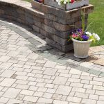 Brick paved patio small